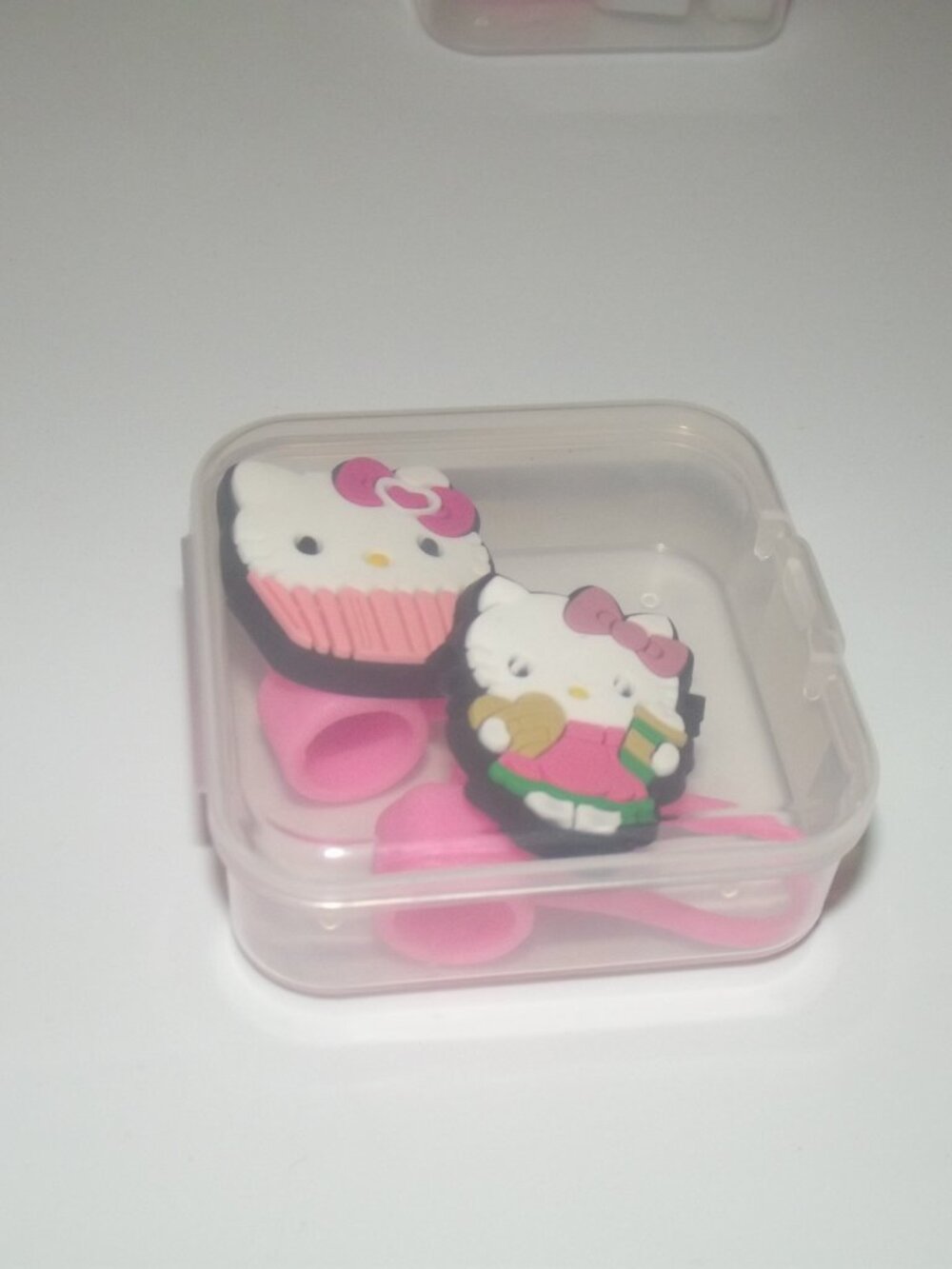 2 Pack Sanrio Hello Kitty and Friends Straw Toppers in Unopened Case